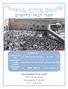 2 Sale of Chametz Form 5 The Seder 7. 3 Nullifying the Chametz 6 Pesach Schedule 8. 4 Month Schedules 9. In this issue: