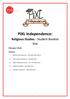 PiXL Independence: Religious Studies - Student Booklet KS4. Eduqas Style. Contents: I. Multiple Choice Quizzes 10 credits each section