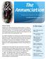 The Annunciation The. In this issue... Parish Family, Bringing news of great joy from the parish. November/December/January 2018