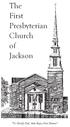 The First Presbyterian Church of Jackson
