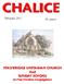 CHALICE. STALYBRIDGE UNITARIAN CHURCH And SUNDAY SCHOOL (A A Free Christian Congregation) February pence