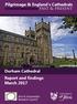 Pilgrimage & England s Cathedrals past & present