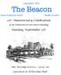September The Beacon. of the Dedication of the Church Building. Sunday, September 25 th. One Worship Service ~ 10:00 AM