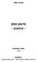 jess jayne - poems -