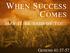 WHEN SUCCESS COMES GENESIS 41:37-57