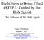 Eight Steps to Being Filled (STEP 3: Guided by the Holy Spirit)