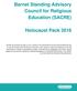 Barnet Standing Advisory Council for Religious Education (SACRE) Holocaust Pack 2016