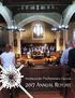 Westminster Presbyterian Church 2017 ANNUAL REPORT