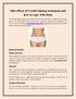Side effects of CoolsCulpting treatment and how to cope with them