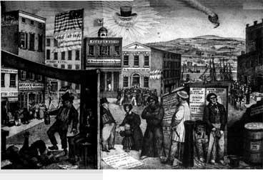 Martin Van Buren and Hard Times Two months after taking office, Van Buren faced the worst economic crisis of the nation s history. It was called the Panic of 1837. In 1837 the U.S.