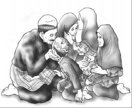 "Things taught to children become engraved on their minds like engravings on stone." Imam Ali (AS). A prayer for parents from the Holy Qur'an (Bani Israil,24): Rabbir Ham Huma Kama Rabbayaani Saghira.