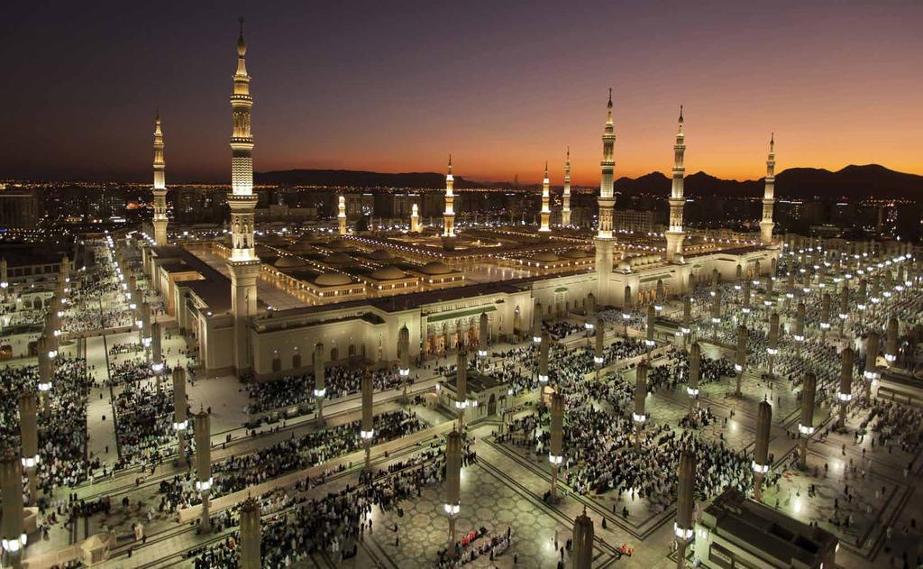 MASJID UN NABAWI, IN THE MOST ILLUMINATED CITY, THE CITY OF