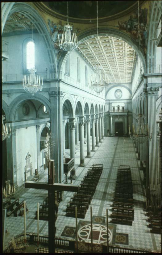 Nave of the Church of San