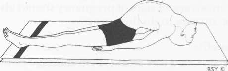 maximum arch of the back is attained. Then relax the arms, allowing the head (and the buttocks and legs) to support the weight of the body.