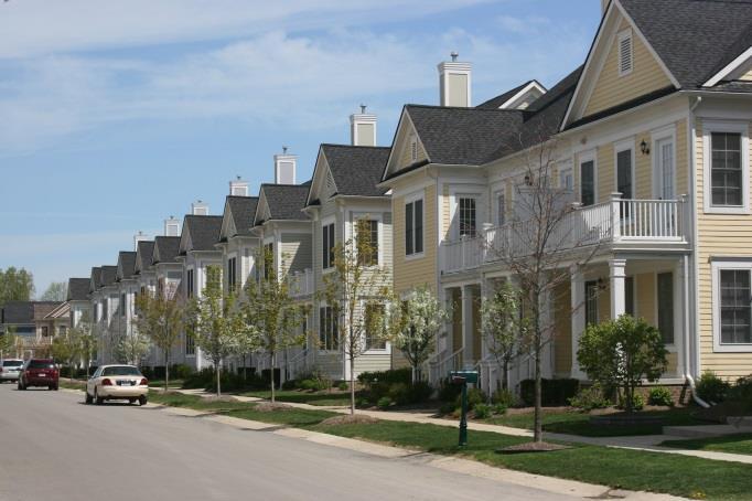 Thriving downtowns include opportunities for a variety of housing types.