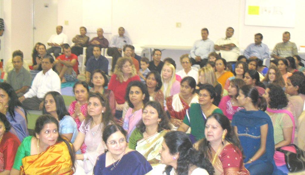 JAIN VISHWA BHARATI USA NEWSLETTER 4 JANUARY MARCH 2005 benefited. These were Indian professionals working in the US (business executives, doctors) as well as an American- Indian family.