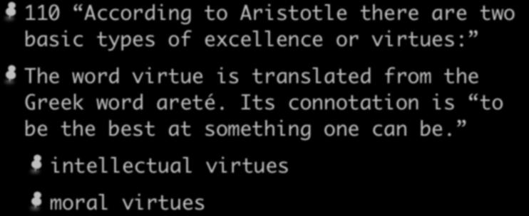 What is Virtue?