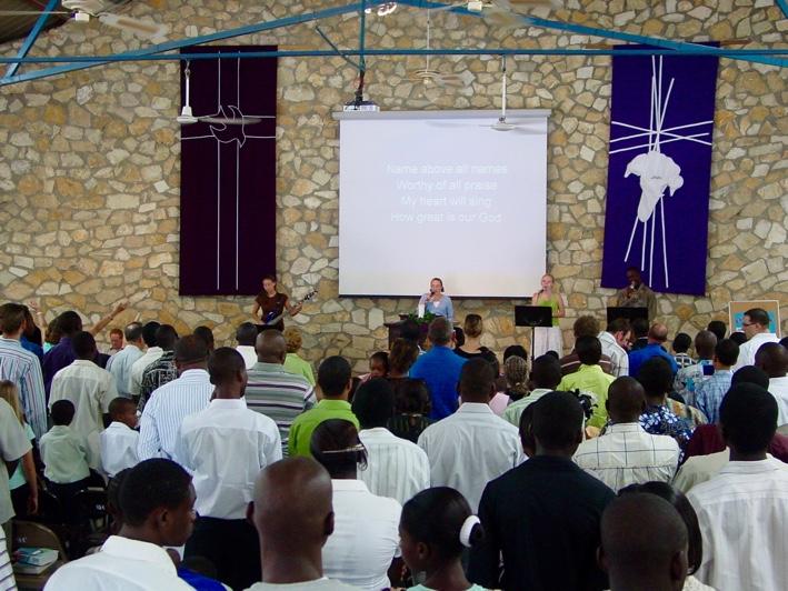 What is Quisqueya Chapel? An international, interdenominational, evangelical church ministering in the English language in Port-au-Prince, Haiti.