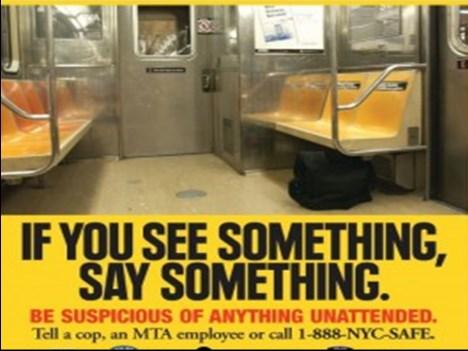 Those posters were everywhere they were in the subways, they were in public areas all over the place.