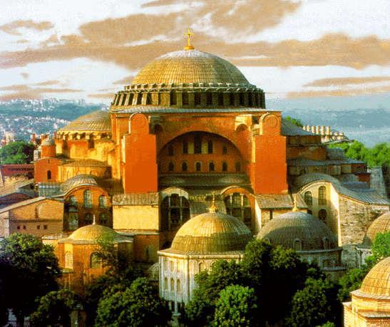 Hagia Sophia Built by the Byzantines with its
