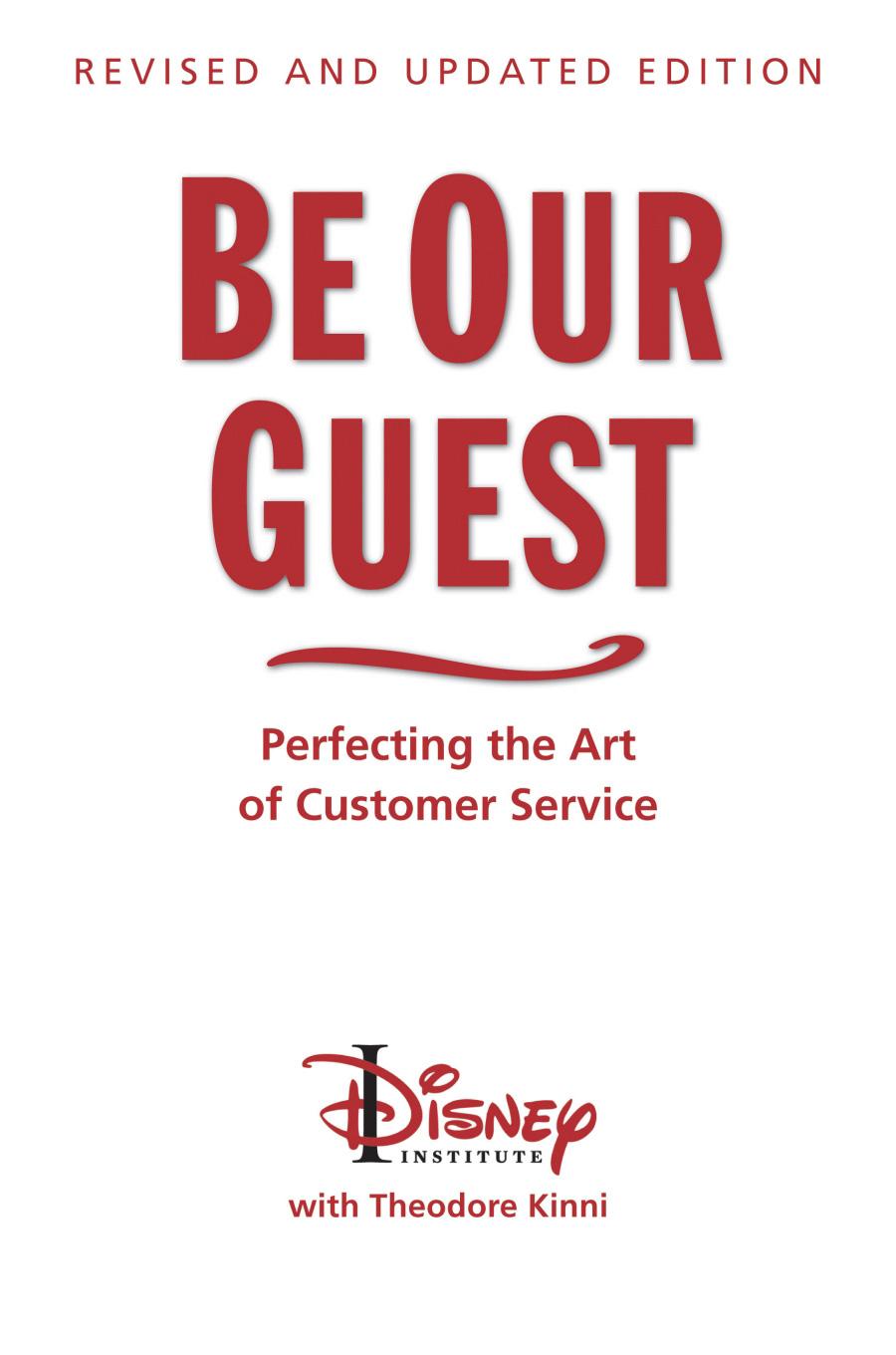 The Art of Customer Service Disney Quality