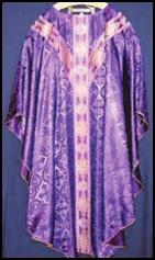 Time) Violet Vestments symbolize: Penance, humility, melancholy Violet Vestments