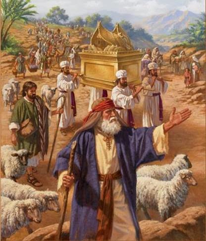 II. Return to the Land of Canaan A. JOSHUA guides them into Canaan B. other groups were there including Canaanites & later the Philistines 1.