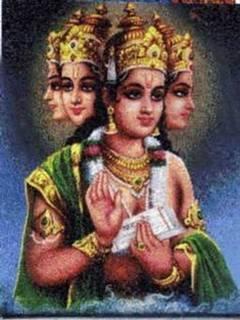Brahma: God in the role of the Creator Brahma is God seen in the role of the creator of the universe.