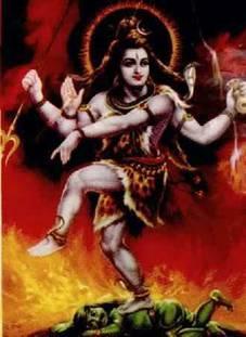Shiva as the lord of the dance Shiva is God seen in the role of the destroyer of the universe.