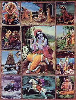 The ten Avatars of Vishnu Special Personalities: Avatars Avatars God coming down to earth: Hindus say that from time to time, God comes down to earth for the good of mankind and for re-establishing