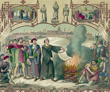Many protesters left the Catholic Church and formed new Christian religious movements. This became known as the Reformation.