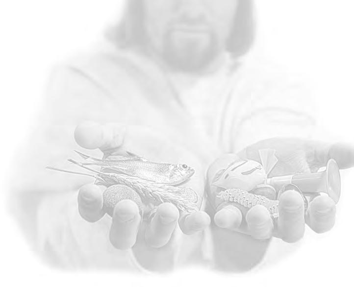Jesus Feeds More Than 5,000 People Lesson 7 Bible Point Jesus can do anything. Bible Verse I can do everything through Christ, who gives me strength (Philippians 4:13).