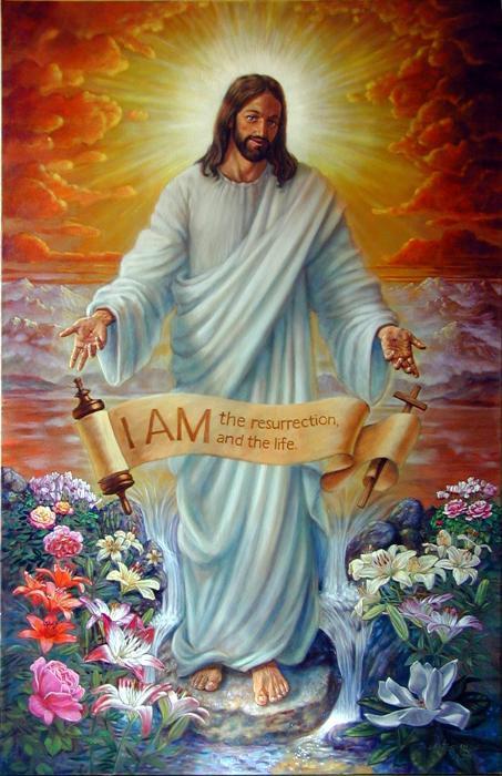 Mantra: I AM I AM I AM the Resurrection and the Life of my Divine Christ self