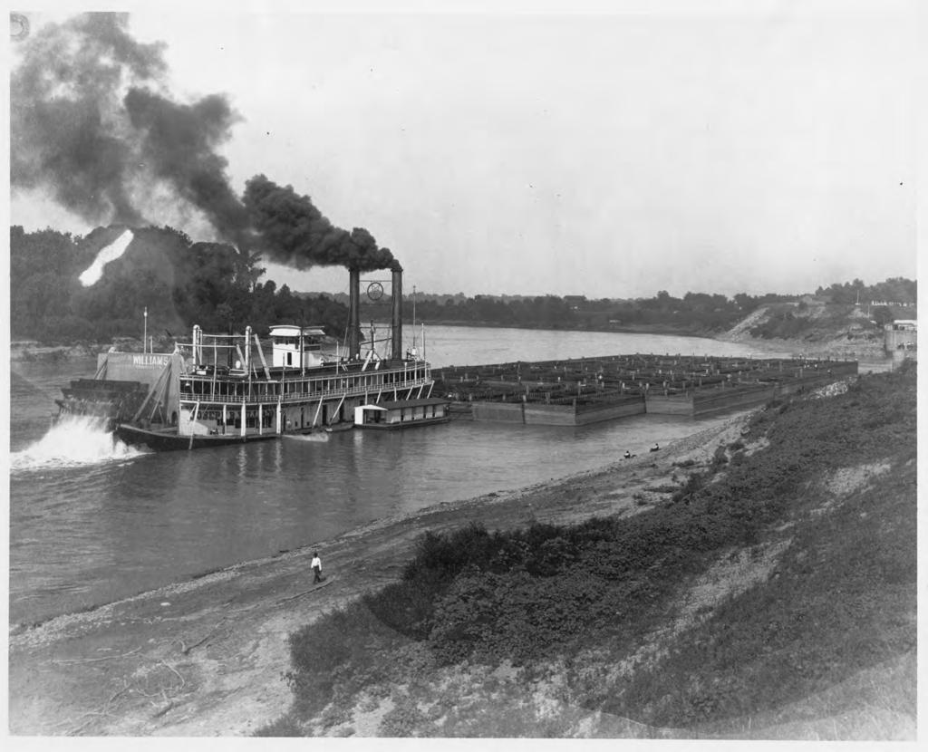 Triumph At The Falls: The Louisville and Portland Canal Encouraged by the convention s canal committee, Congressman William Holman of Indiana drafted a bill providing that the United States would pay