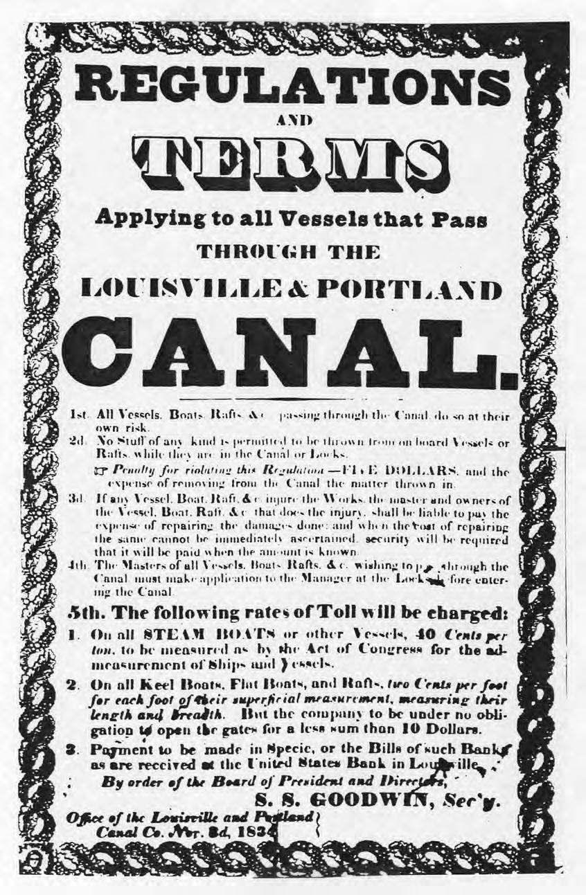 Initial Canal Operations John Hulme also wearied of protests that high canal tolls were fleecing the nation and of the complaints by steamboat captains and shippers of the troubles they occasionally