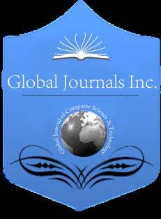 Global Journal of HUMAN SOCIAL SCIENCE Volume 12 Issue 4 Version 1.0 Type: Double Blind Peer Reviewed International Research Journal Publisher: Global Journals Inc.