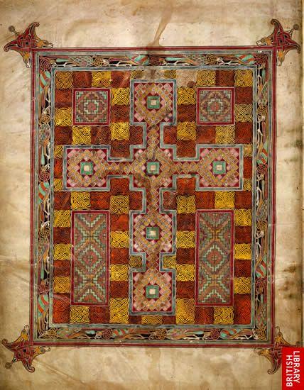 and the Lindisfarne Gospels