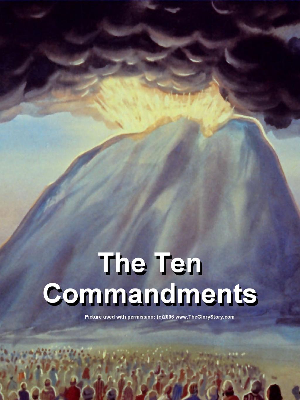 http://www.readyanswers.org Unit B The Ten Commandments Bill and Shelley Houser We have assembled this work to further the kingdom of Jesus Christ.