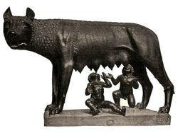 Founders of Rome Romulus and Remus- brothers sons