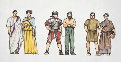 Two political groups: Patricians (aristocrats) Plebeians (middle/lower class) Both could