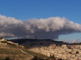 PRAYER UPDATE FROM ISRAEL (May 23, 2011) Cloud over the Mount of Olives, Jerusalem (The Mount lies outside of the pre- 67 borders of the modern State of Israel) Be Merciful to me, O God, be merciful