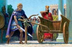 Alexander became the king when he was just 20 years old. When King Philip died and Alexander became the king, many Greek city-states rebelled.