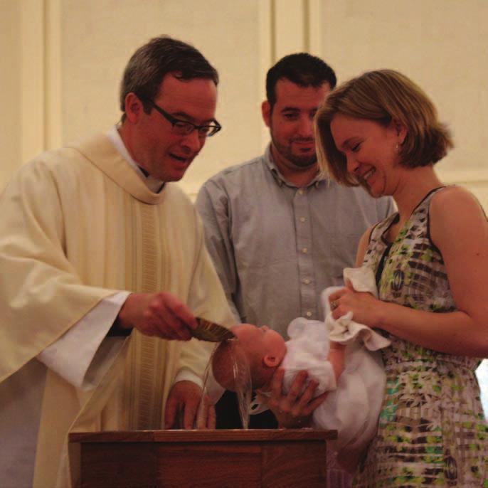 We have seen continued growth in our faith community with new ministries being formed each year and more new and young families joining our parish.
