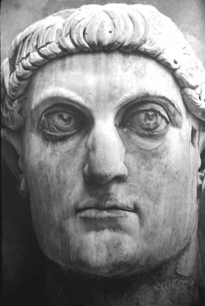 Name Date Period Mr. Melia Social Studies Unit 9 Ancient Rome Chapter 7 Section 5 The Fall of Rome One day in the year a.d. 312, the emperor Constantine (kahn stuhn teen) stood with his troops under a cloudy sky near a bridge across the Tiber River.