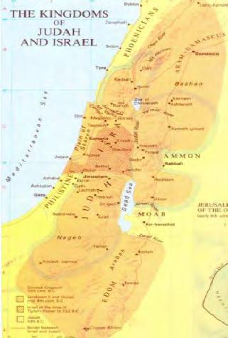 Israel Divided 931 BC! After three centuries as a league of 12 tribes, followed by a century as a united kingdom, the nation splits in two.