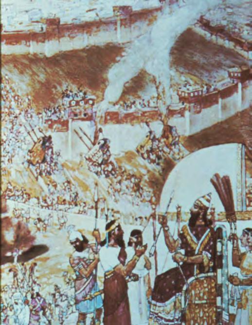 Fall of Israel 722 BC! Samaria, the capital of the Northern Kingdom, is taken, and its survivors exiled.