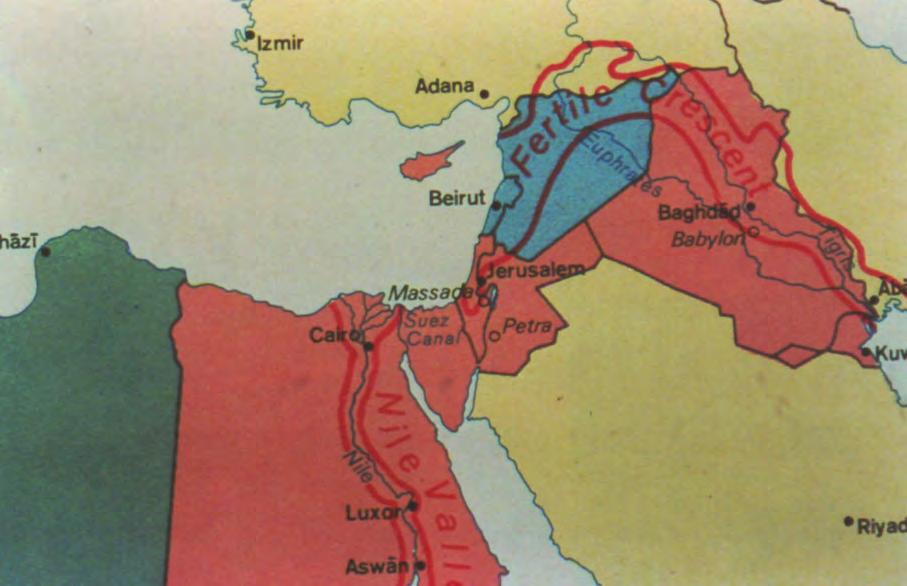 Spheres of Influence! After World War 1, the victors received parts of the Middle East for oversight.