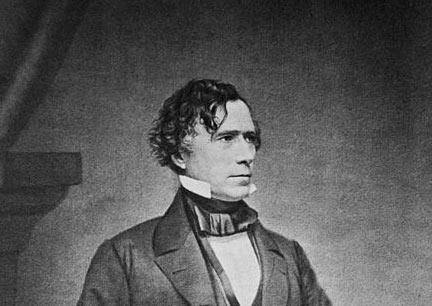 Franklin Pierce Franklin Pierce, the 14th President of the United States, was born on November 23, 1804, in Hillsborough, New Hampshire.
