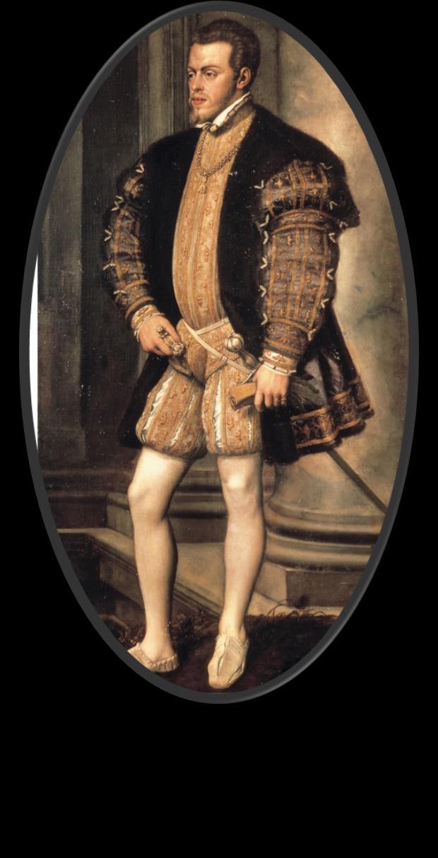 Philip of Spain This portrait by Titian depicts Philip II of Spain.