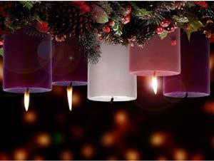 A common practice in churches and homes during the season of Advent is the progressive lighting of four candles three purple and one pink.